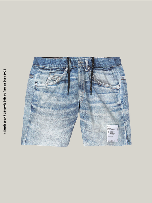 PeaceShell™ 5" Unlined Shorts Digital Denim