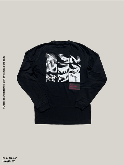 Kragg SL Cotton Bird Tile Black/Arctic Silk - XS(M)