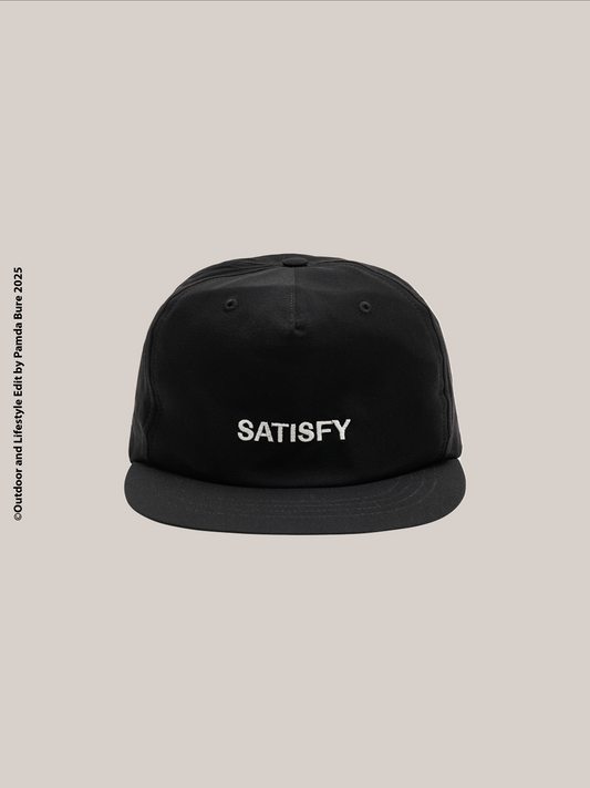 Peaceshell™ 5 Panel Pinch Cap Black - One Size(U)