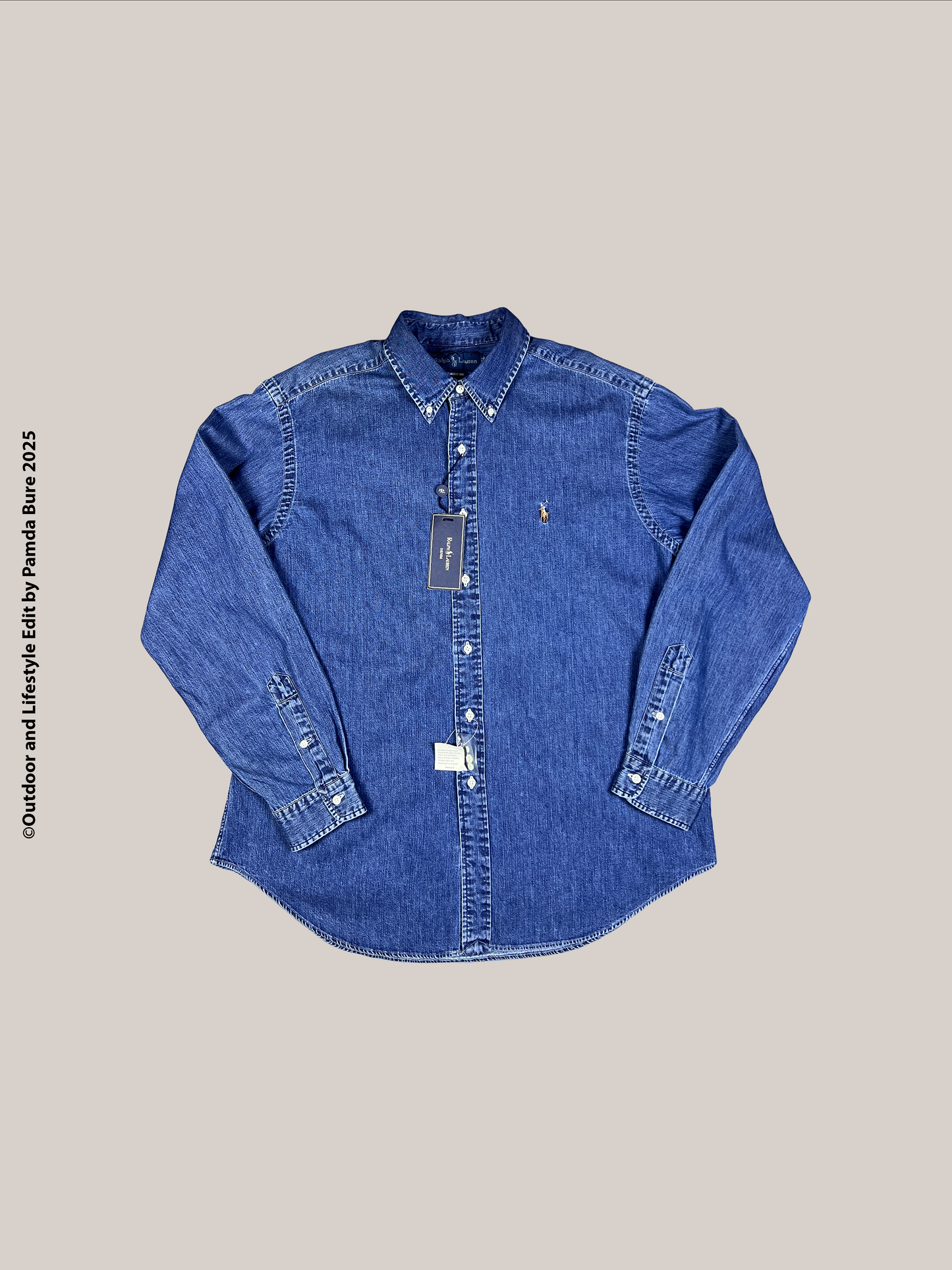 Chambray Jeans Shirt - XL(M)