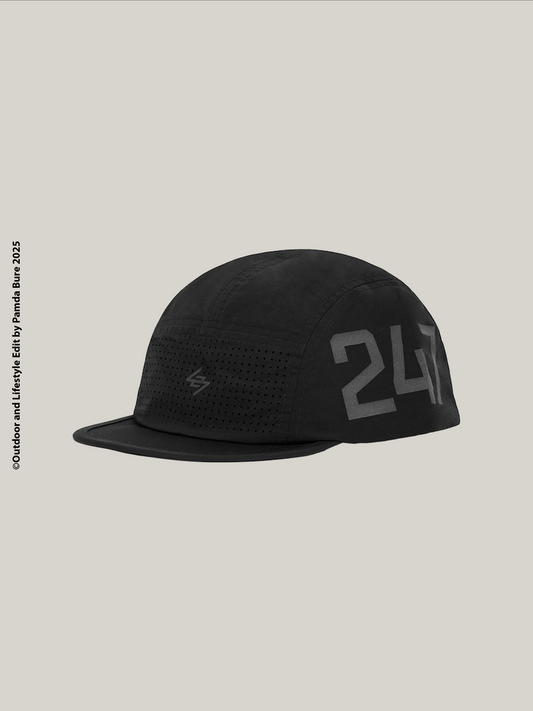 หมวก Team 247 Ripstop สีดำ/เทา สะท้อนแสง - ขนาดเดียว (U)