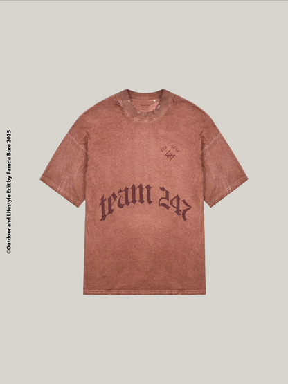 WG247 เสื้อยืดสีสนิม - M(ช.)