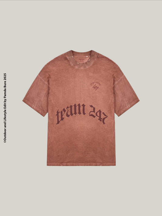 WG247 เสื้อยืดสีสนิม - M(ช.)