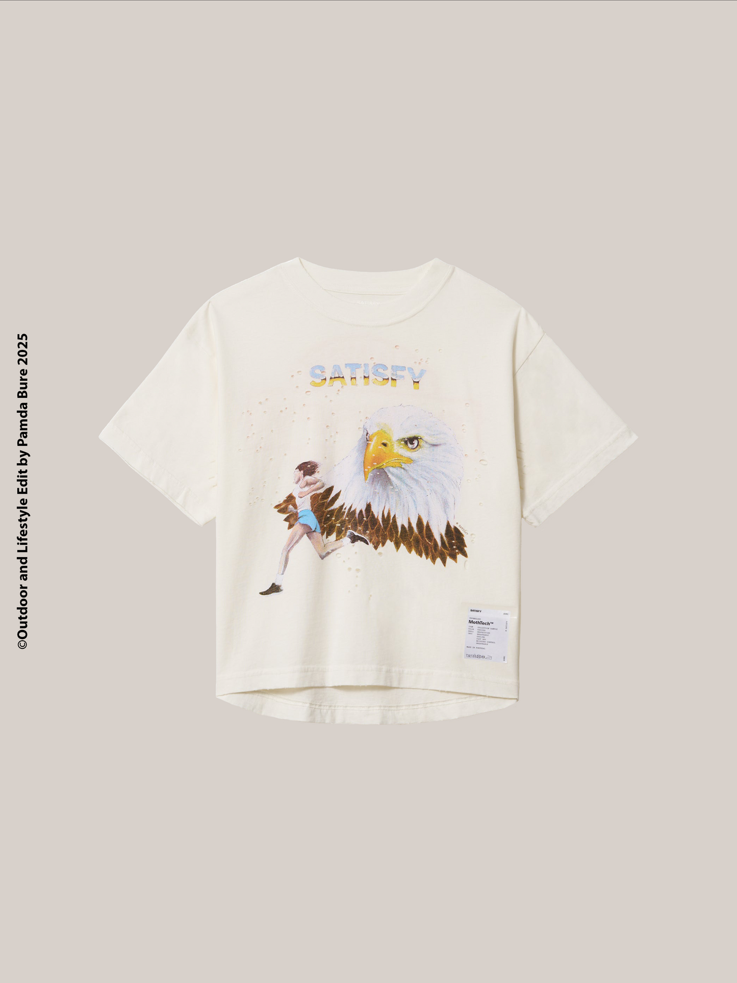 MothTech™ T-Shirt Off-White Eagle (W)