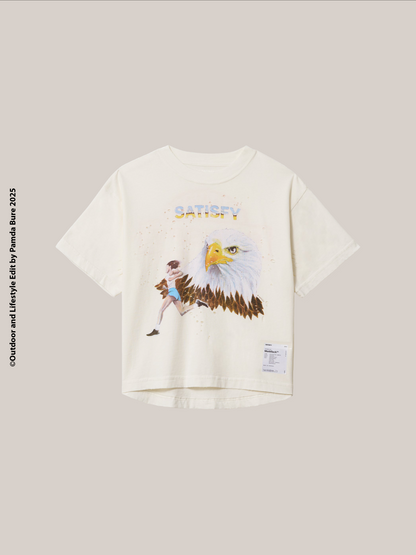 MothTech™ T-Shirt Off-White Eagle (W)
