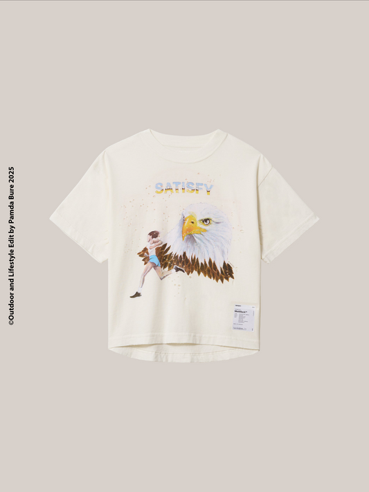 MothTech™ T-Shirt Off-White Eagle (W)