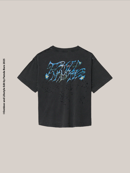 MothTech™ T-Shirt Aged Black "Trail Master" (W)