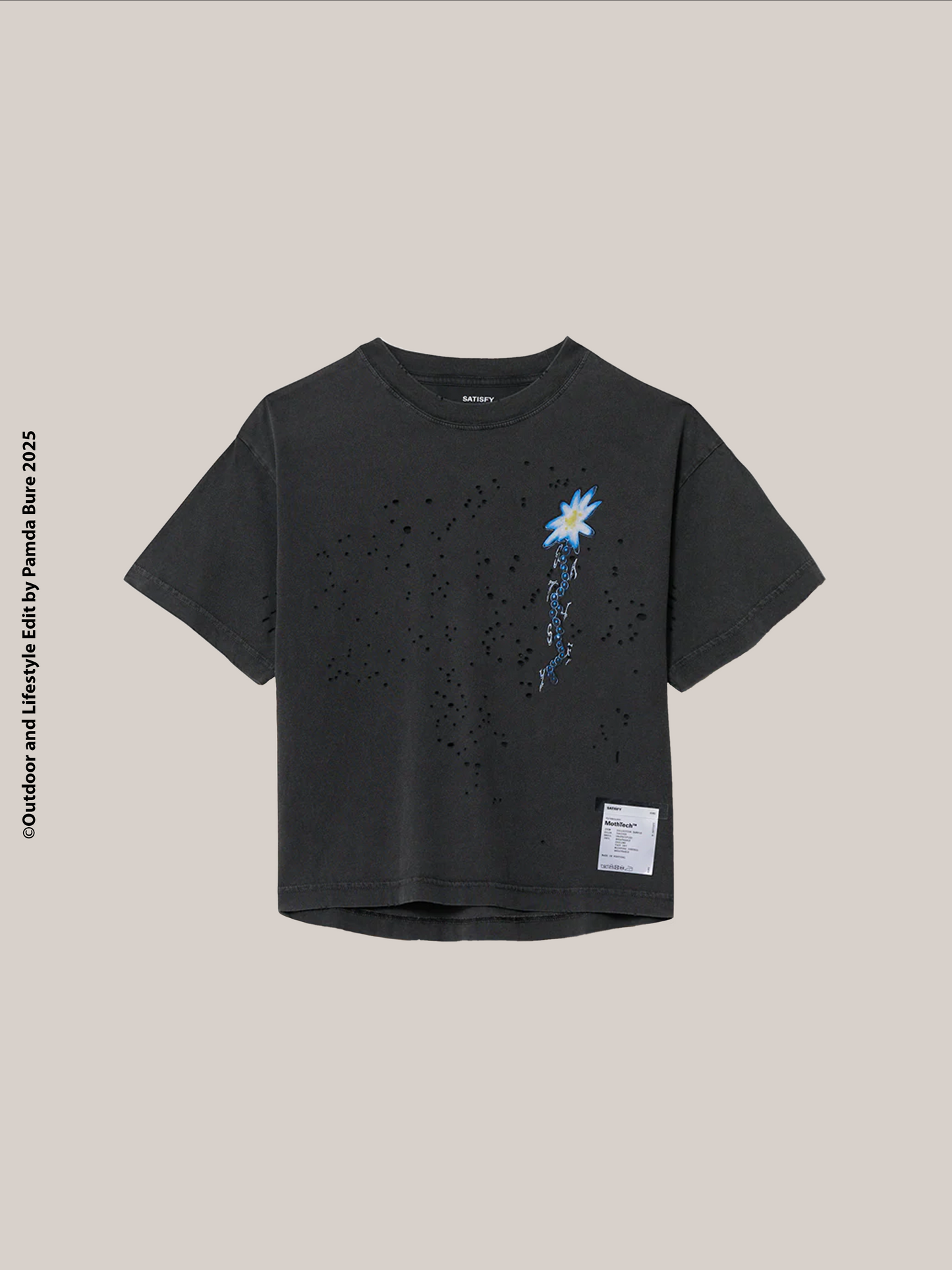 MothTech™ T-Shirt Aged Black "Trail Master" (W)