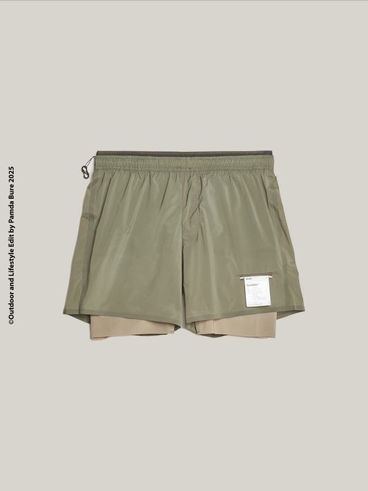 Techsilk 8 Inch Shorts Vetiver Army Green – S (M)