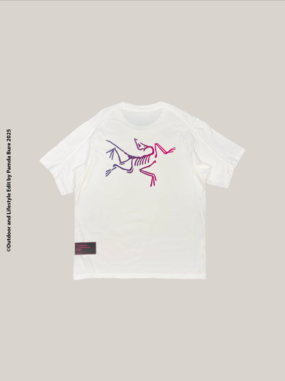 Kragg Cotton Logo SS White Light/Soul - M(M)