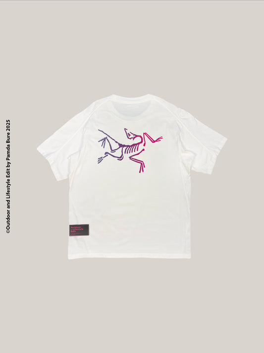 Kragg Cotton Logo SS White Light/Soul - M(M)