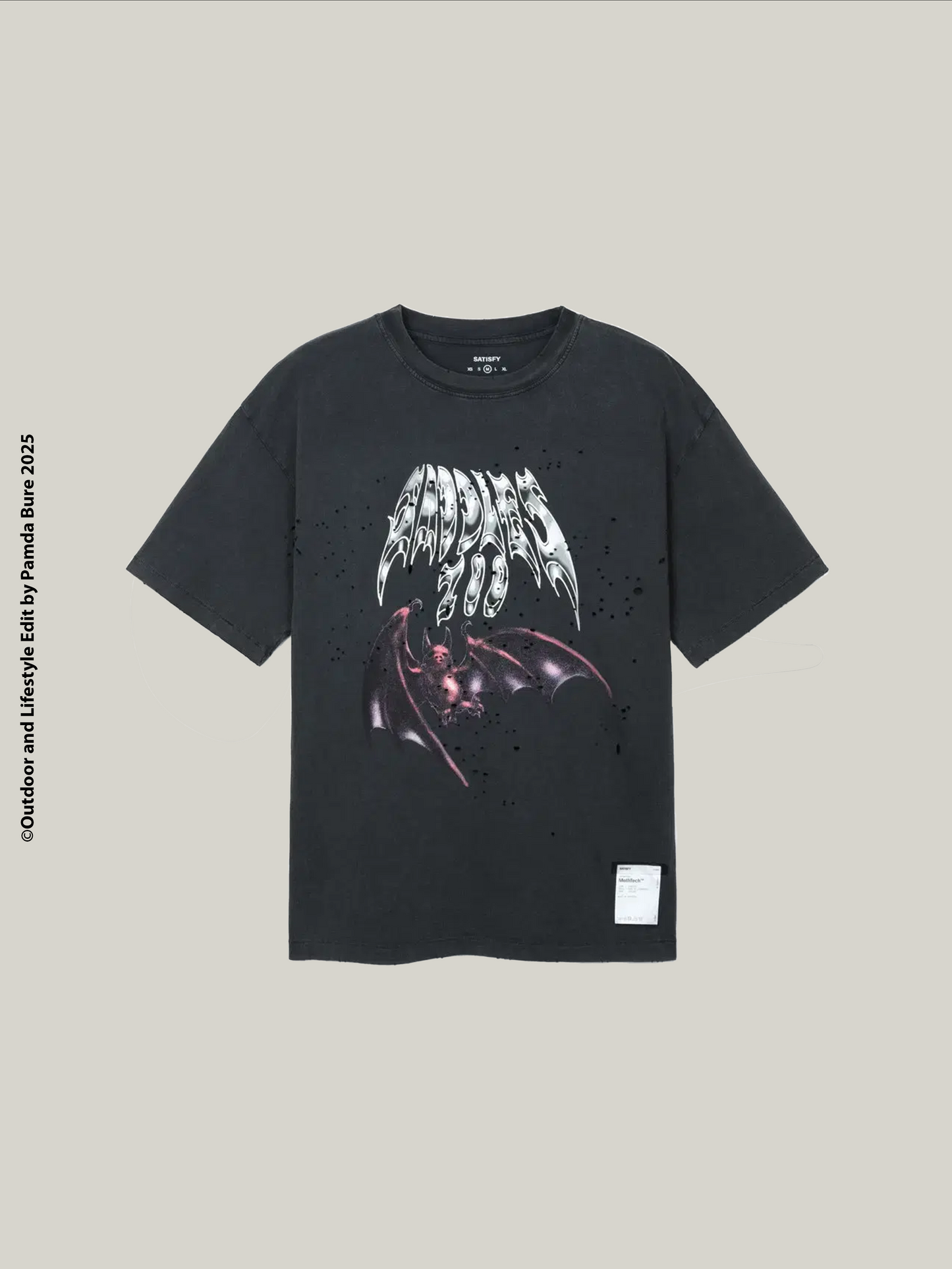 MothTech™ "Saddles" Tee Aged Black