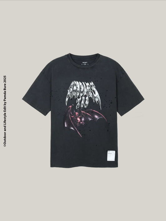 MothTech™ "Saddles" Tee Aged Black