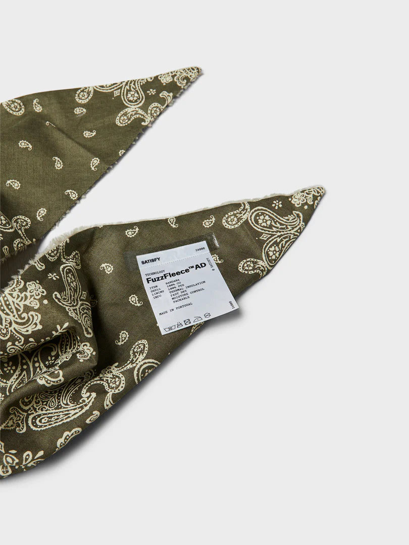 ผ้าพันคอพิมพ์ลาย FuzzFleece™ AD สีกากี